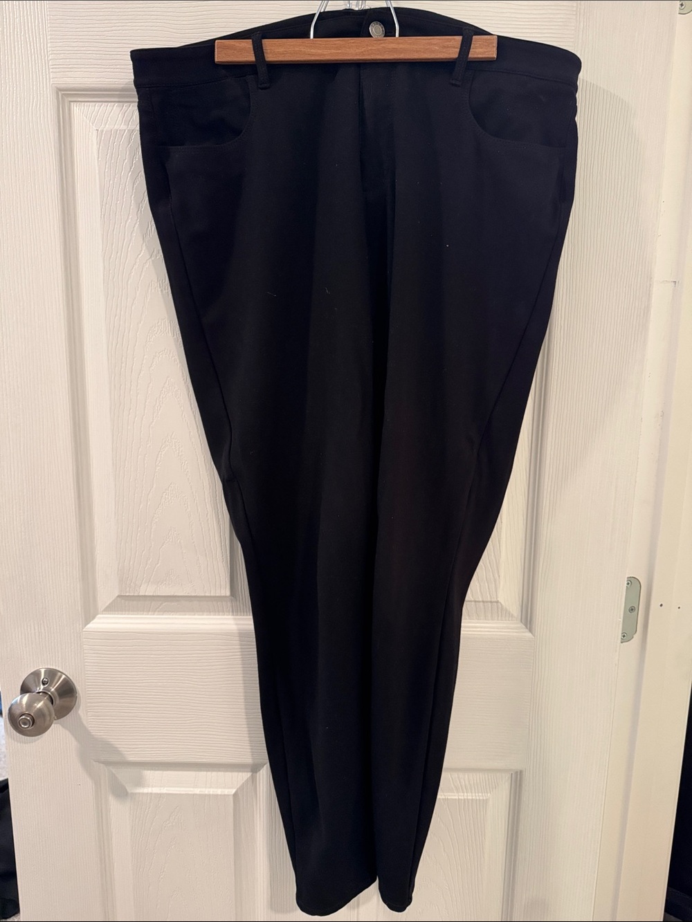 Talbot’s Women’s Stretchy Black Dress Pants